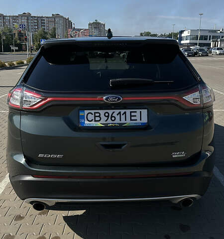 Зеленый Форд Эдж, объемом двигателя 2 л и пробегом 93 тыс. км за 17500 $, фото 5 на Automoto.ua
