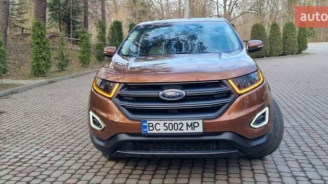 Форд Эдж 2017 в Львове на Automoto.ua Оранжевый Форд Эдж, объемом двигателя 3.5 л и пробегом 128 тыс. км за 18550 $, фото 11 на Automoto.ua
