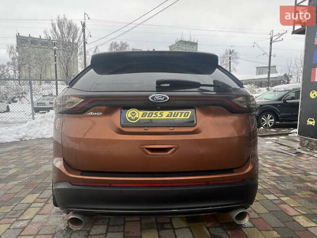 Оранжевый Форд Эдж, объемом двигателя 3.5 л и пробегом 134 тыс. км за 18200 $, фото 5 на Automoto.ua