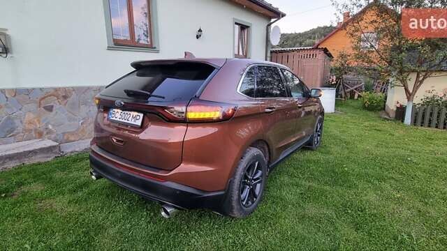 Форд Эдж 2017 в Львове на Automoto.ua Оранжевый Форд Эдж, объемом двигателя 3.5 л и пробегом 128 тыс. км за 18550 $, фото 15 на Automoto.ua