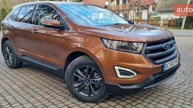 Форд Эдж 2017 в Львове на Automoto.ua Оранжевый Форд Эдж, объемом двигателя 3.5 л и пробегом 128 тыс. км за 18550 $, фото 10 на Automoto.ua