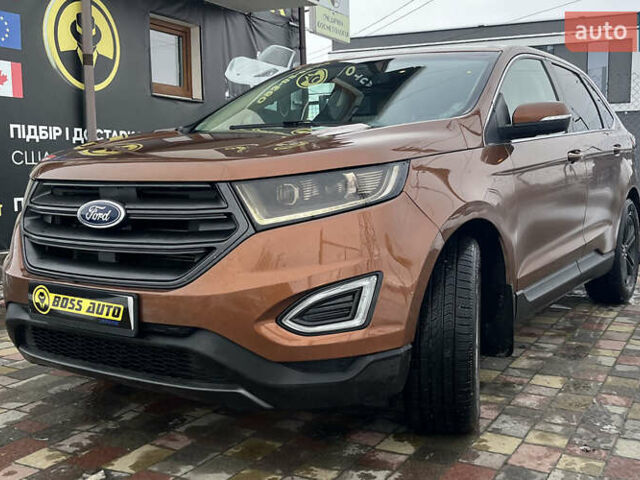 Оранжевый Форд Эдж, объемом двигателя 3.5 л и пробегом 134 тыс. км за 18200 $, фото 2 на Automoto.ua