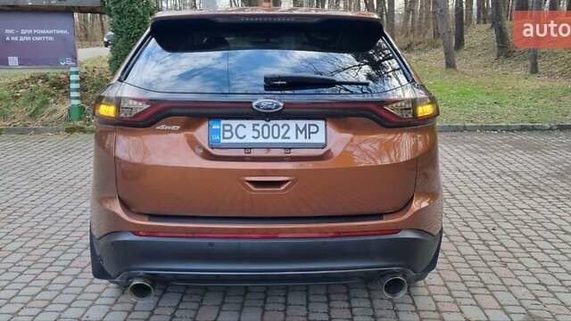 Форд Эдж 2017 в Львове на Automoto.ua Оранжевый Форд Эдж, объемом двигателя 3.5 л и пробегом 128 тыс. км за 18550 $, фото 6 на Automoto.ua