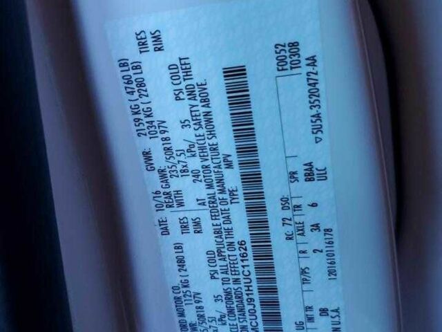 Білий Форд Ескейп, об'ємом двигуна 2 л та пробігом 85 тис. км за 1500 $, фото 11 на Automoto.ua