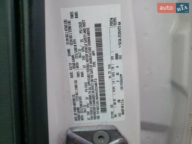 Белый Форд Эскейп, объемом двигателя 2 л и пробегом 160 тыс. км за 1900 $, фото 12 на Automoto.ua