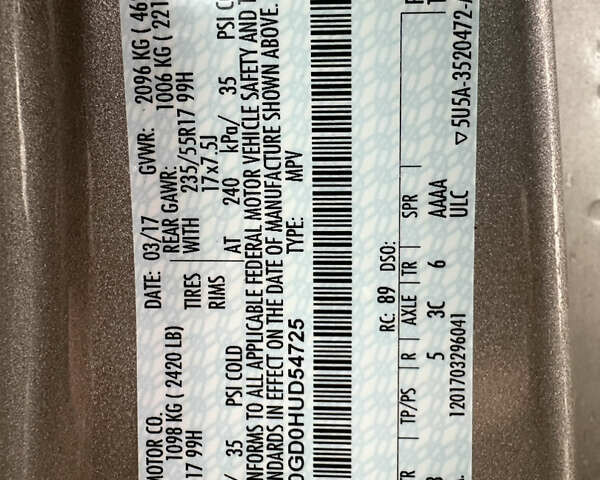 Бежевый Форд Эскейп, объемом двигателя 1.5 л и пробегом 161 тыс. км за 10499 $, фото 12 на Automoto.ua