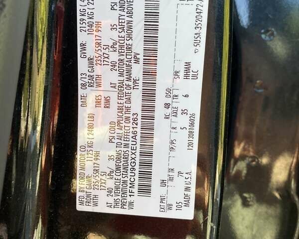 Форд Ескейп 2014 у Люботине на Automoto.ua Чорний Форд Ескейп, об'ємом двигуна 1.6 л та пробігом 188 тис. км за 9500 $, фото 5 на Automoto.ua