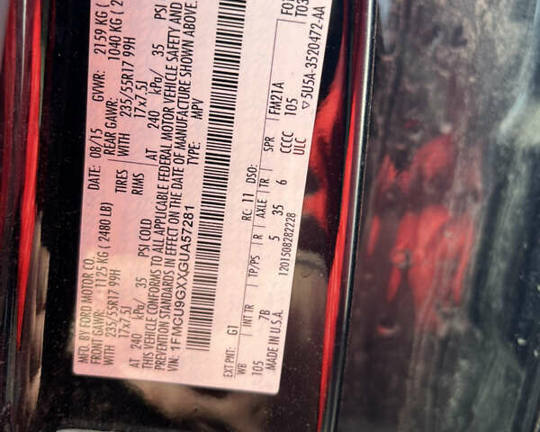 Черный Форд Эскейп, объемом двигателя 0 л и пробегом 180 тыс. км за 6999 $, фото 11 на Automoto.ua