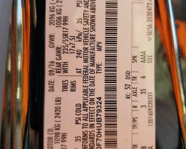 Черный Форд Эскейп, объемом двигателя 2.5 л и пробегом 138 тыс. км за 10500 $, фото 13 на Automoto.ua