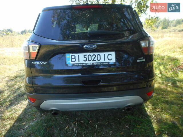 Форд Эскейп 2017 в Пирятине на Automoto.ua Черный Форд Эскейп, объемом двигателя 1.5 л и пробегом 122 тыс. км за 12880 $, фото 6 на Automoto.ua