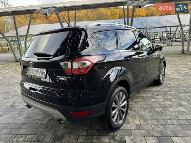 Форд Ескейп 2018 у Львові на Automoto.ua Чорний Форд Ескейп, об'ємом двигуна 2 л та пробігом 127 тис. км за 15250 $, фото 4 на Automoto.ua