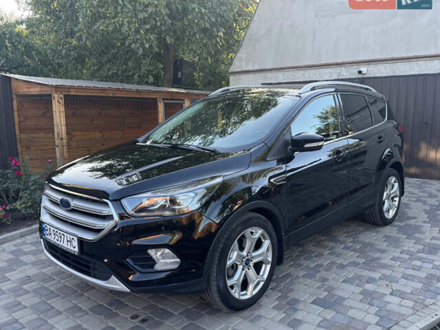 Чорний Форд Ескейп, об'ємом двигуна 2 л та пробігом 76 тис. км за 15900 $, фото 1 на Automoto.ua