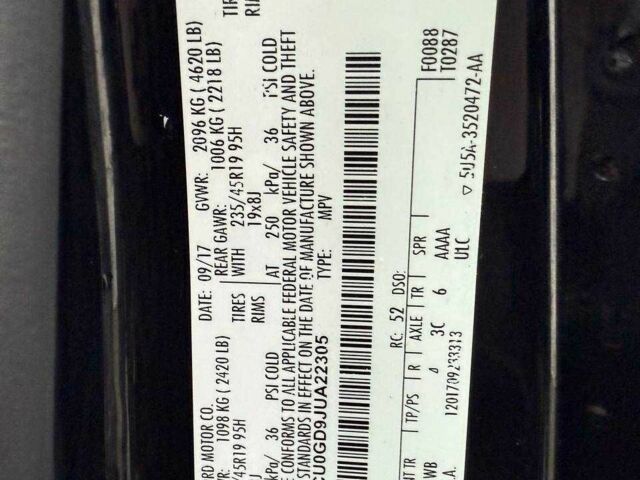 Черный Форд Эскейп, объемом двигателя 1.5 л и пробегом 151 тыс. км за 7500 $, фото 8 на Automoto.ua