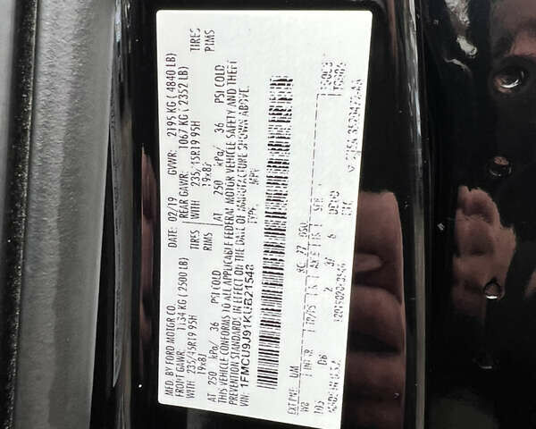Чорний Форд Ескейп, об'ємом двигуна 2 л та пробігом 147 тис. км за 16900 $, фото 23 на Automoto.ua