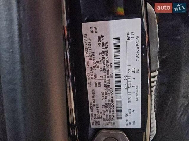 Чорний Форд Ескейп, об'ємом двигуна 2.5 л та пробігом 54 тис. км за 4500 $, фото 11 на Automoto.ua