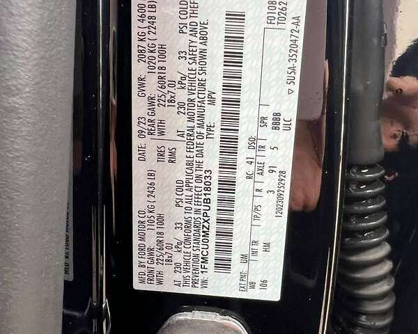 Черный Форд Эскейп, объемом двигателя 2.5 л и пробегом 22 тыс. км за 25000 $, фото 35 на Automoto.ua