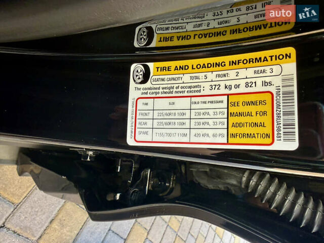 Черный Форд Эскейп, объемом двигателя 2.5 л и пробегом 14 тыс. км за 27500 $, фото 45 на Automoto.ua