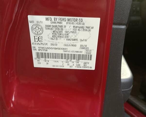 Красный Форд Эскейп, объемом двигателя 3 л и пробегом 248 тыс. км за 10700 $, фото 23 на Automoto.ua