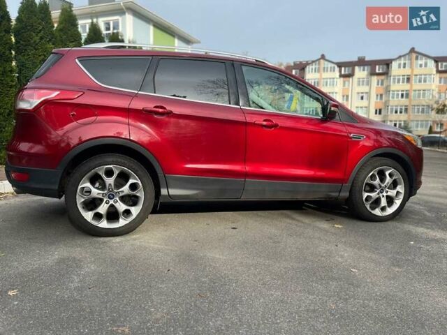 Красный Форд Эскейп, объемом двигателя 2 л и пробегом 148 тыс. км за 13250 $, фото 9 на Automoto.ua
