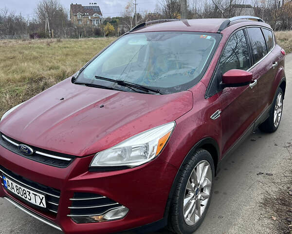 Красный Форд Эскейп, объемом двигателя 1.6 л и пробегом 82 тыс. км за 12000 $, фото 2 на Automoto.ua