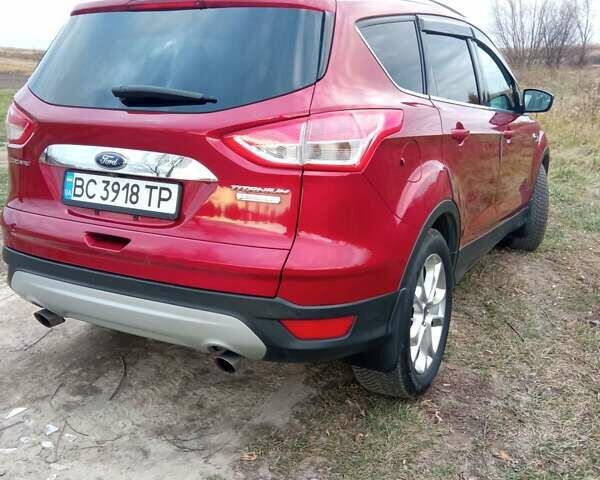 Красный Форд Эскейп, объемом двигателя 1.6 л и пробегом 180 тыс. км за 13200 $, фото 7 на Automoto.ua