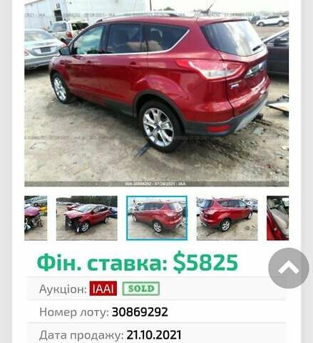 Красный Форд Эскейп, объемом двигателя 2 л и пробегом 106 тыс. км за 13800 $, фото 3 на Automoto.ua
