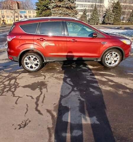 Форд Ескейп 2016 у Києві на Automoto.ua Червоний Форд Ескейп, об'ємом двигуна 1.6 л та пробігом 104 тис. км за 14200 $, фото 6 на Automoto.ua