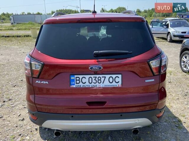 Красный Форд Эскейп, объемом двигателя 1.5 л и пробегом 81 тыс. км за 14300 $, фото 7 на Automoto.ua