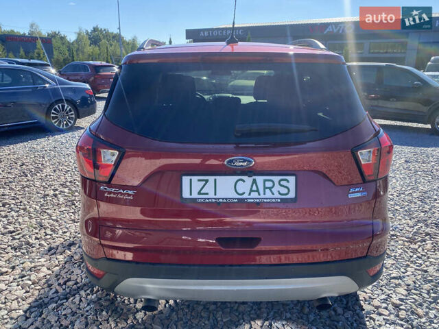 Красный Форд Эскейп, объемом двигателя 1.5 л и пробегом 66 тыс. км за 14700 $, фото 6 на Automoto.ua