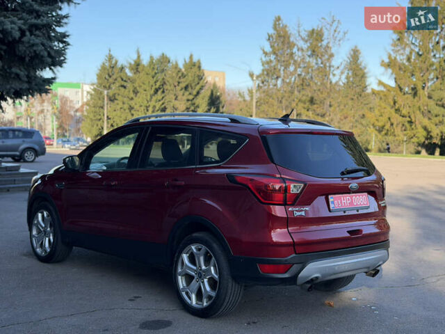 Червоний Форд Ескейп, об'ємом двигуна 2 л та пробігом 76 тис. км за 13600 $, фото 21 на Automoto.ua