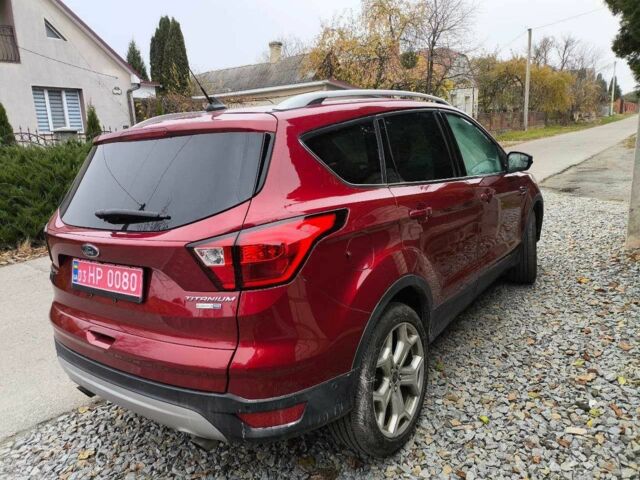 Червоний Форд Ескейп, об'ємом двигуна 2 л та пробігом 76 тис. км за 13900 $, фото 5 на Automoto.ua