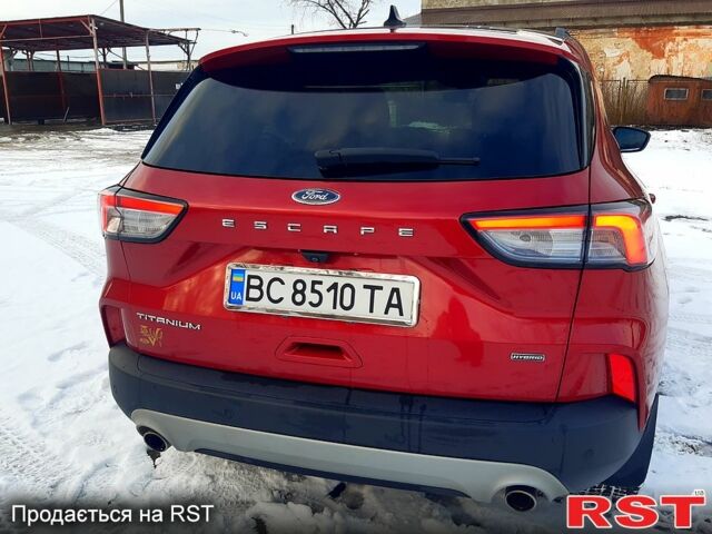 Красный Форд Эскейп, объемом двигателя 2.5 л и пробегом 118 тыс. км за 22900 $, фото 1 на Automoto.ua