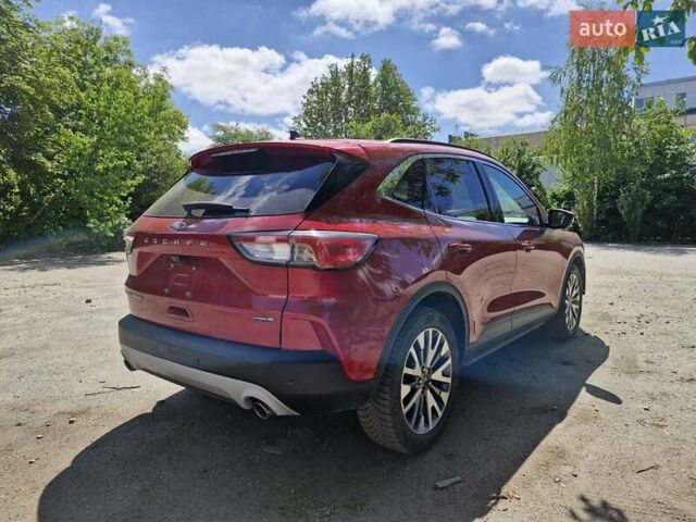 Красный Форд Эскейп, объемом двигателя 2.5 л и пробегом 56 тыс. км за 14500 $, фото 2 на Automoto.ua