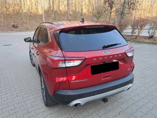 Красный Форд Эскейп, объемом двигателя 2.5 л и пробегом 95 тыс. км за 14300 $, фото 7 на Automoto.ua