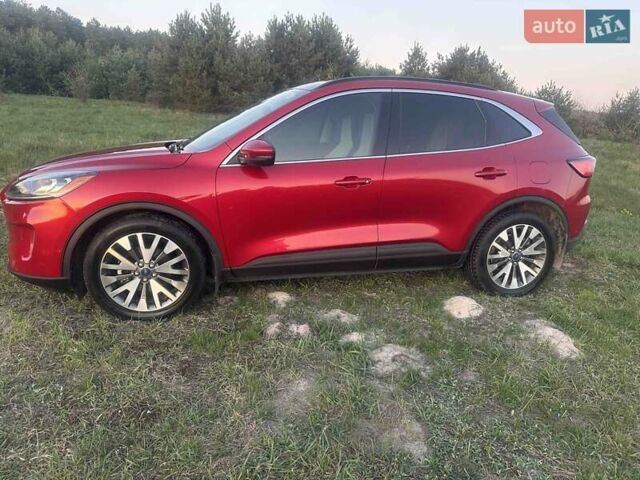 Красный Форд Эскейп, объемом двигателя 2.49 л и пробегом 124 тыс. км за 21900 $, фото 10 на Automoto.ua