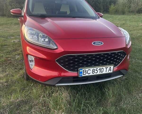 Красный Форд Эскейп, объемом двигателя 2.49 л и пробегом 124 тыс. км за 21900 $, фото 5 на Automoto.ua