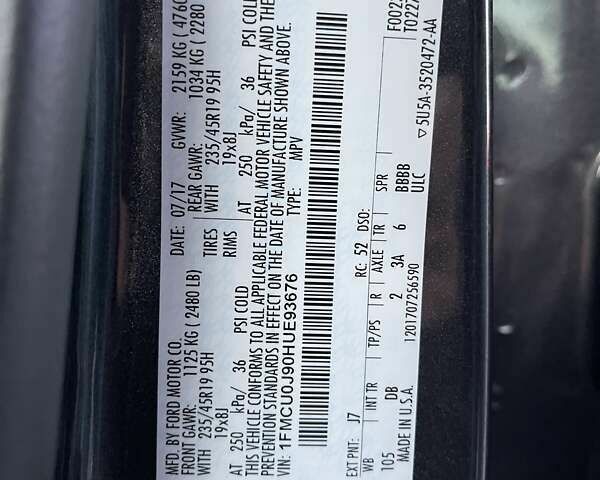 Форд Ескейп, об'ємом двигуна 2 л та пробігом 111 тис. км за 15999 $, фото 27 на Automoto.ua