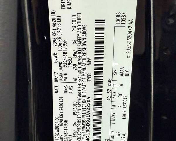 Форд Эскейп, объемом двигателя 2 л и пробегом 152 тыс. км за 7500 $, фото 15 на Automoto.ua