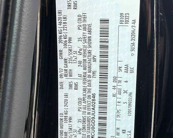 Форд Ескейп, об'ємом двигуна 1.5 л та пробігом 138 тис. км за 9600 $, фото 16 на Automoto.ua