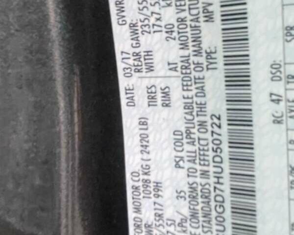 Сірий Форд Ескейп, об'ємом двигуна 1.5 л та пробігом 235 тис. км за 9550 $, фото 18 на Automoto.ua