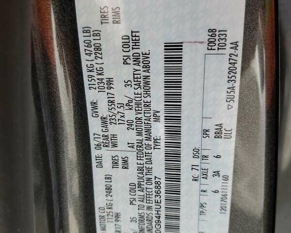 Серый Форд Эскейп, объемом двигателя 2 л и пробегом 115 тыс. км за 1700 $, фото 12 на Automoto.ua