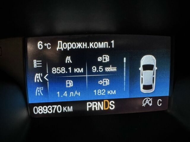 Сірий Форд Ескейп, об'ємом двигуна 1.5 л та пробігом 89 тис. км за 13850 $, фото 10 на Automoto.ua