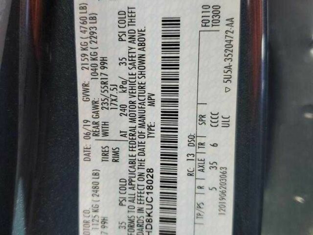 Серый Форд Эскейп, объемом двигателя 1.5 л и пробегом 46 тыс. км за 3000 $, фото 12 на Automoto.ua