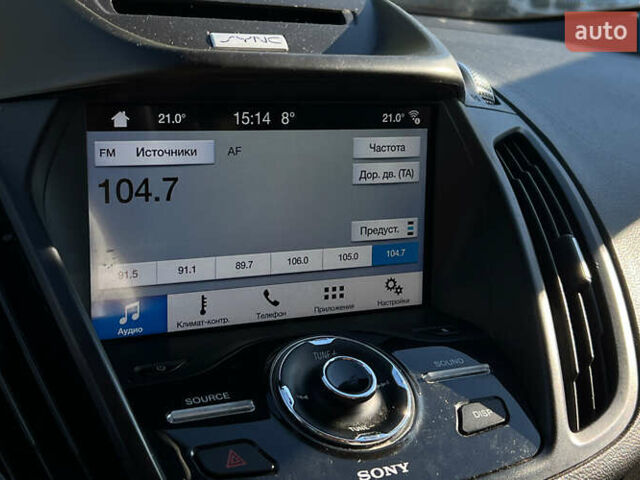 Синій Форд Ескейп, об'ємом двигуна 1.5 л та пробігом 93 тис. км за 12300 $, фото 15 на Automoto.ua