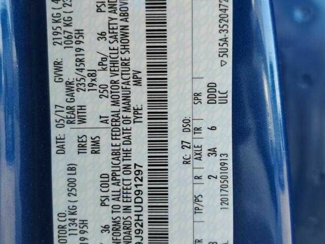 Синій Форд Ескейп, об'ємом двигуна 2 л та пробігом 124 тис. км за 1500 $, фото 12 на Automoto.ua