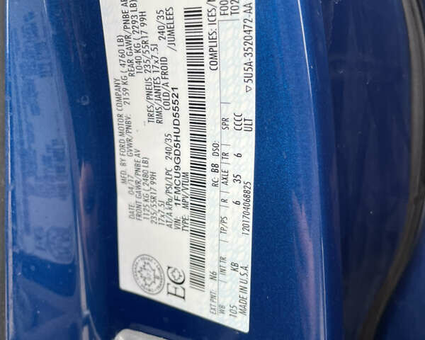 Синій Форд Ескейп, об'ємом двигуна 1.5 л та пробігом 142 тис. км за 11300 $, фото 23 на Automoto.ua