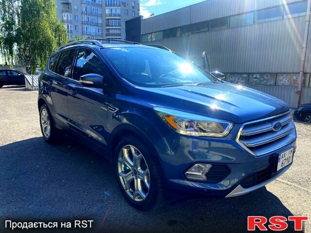 Синий Форд Эскейп, объемом двигателя 2 л и пробегом 65 тыс. км за 14000 $, фото 5 на Automoto.ua