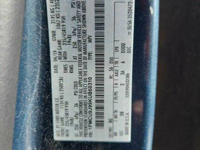 Синій Форд Ескейп, об'ємом двигуна 2 л та пробігом 143 тис. км за 2300 $, фото 12 на Automoto.ua