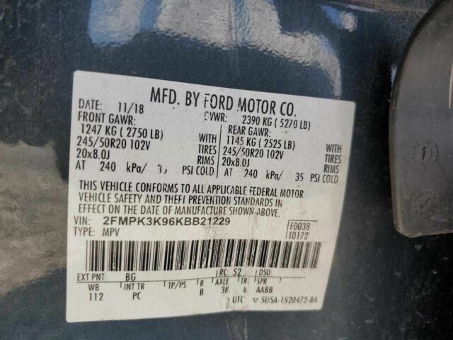 Синій Форд Ескейп, об'ємом двигуна 2 л та пробігом 80 тис. км за 4000 $, фото 11 на Automoto.ua