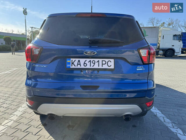 Синий Форд Эскейп, объемом двигателя 1.5 л и пробегом 77 тыс. км за 14400 $, фото 5 на Automoto.ua